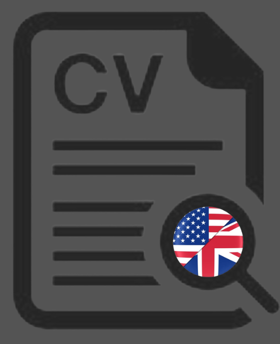 CV in English