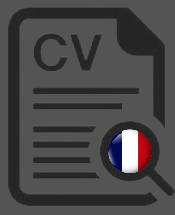 CV in French